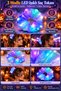 Led Light up Hair Scrunchie 3 Modes Halloween Halloween Purple Blue Party & Festival - 3