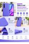 Xiaomi Mi Note 10 Lite Case Thin Silky Surface Protector Inside Velvet Silicone Case -Purple