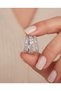Tercet Zircon Stone Triple Ring Look Steel Xuping Earrings - 3