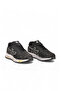 Black-White Lace-Up Comfortable Memory Foam Sole Men's Walking and Sports Shoes Sneaker 2444 Skin - 4