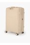 Textured Hardcase Luggage Trolley with Retractable Handle - 20 inches Check-In Bag - 4