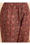 Maroon Floral Printed Anarkali Kurta Set with Dupatta - ALV2077 | Maroon- Size:M-38-Inches - 5