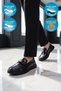 Black Genuine Leather Lightweight Flexible Comfortable Stylish Men's Casual Shoes Loafer 26K590-2 - 3