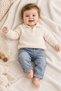 Little Oliver 2 Piece Baby Boy Knitwear & Denim Set