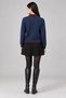 Stripe Detailed Wool Buttoned Women's Cardigan - 2