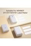 6 Rolls Label Maker Tape Thermal Paper 0.47" x 1.57"(12×40mm) Printer Sticker Labeling Tape with Self-Adhesive for D11/D110/D101 Label Maker - 5