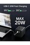 شريط طاقة بـ 7 مقابس بريطانية ومنافذ USB A وC، شحن سريع بقوة 2500 واط - 4