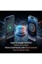 جهاز تعقب ذكي عالمي للأشياء، نظام مزدوج بتقنية البلوتوث (متوافق مع iOS وأندرويد)، خيارات غطاء مغناطيسي أو مقاوم للماء (جهاز تتبع ذكي متوافق مع الهواتف) (أسود، غطاء حماية مغناطيسي) - 2
