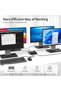 محول USB 3.0 - 4 منافذ للمشاركة بين الأجهزة، الكمبيوتر، لوحة المفاتيح، الماوس - مع جهاز تحكم عن بعد سلكي - 4
