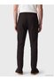 Ozmarka New Season Brown Standard Fit Pleated Men's Trousers - 3