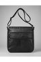 Genuine Leather Black Daily Shoulder and Messenger Bag (Unisex Daily Multi-Purpose Leather Bag) - 4