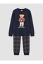 Esvab • Modern & Distinctive Cute Teddy Bear Printed Boys' Pajama Set - 2