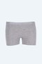 Gray Lycra Mini Shorts 234 (6 Pieces)