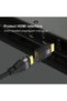 HDMI 2.1 Compitable Adapter 90 270 Degree Right Angle Male to Female Converter 8K 60Hz 48Gbps Ultra Hd Cable Connector For TV Laptop (Male to Female) - 3