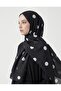Pointed Cotton Shawl White