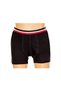 Black Lycra Boys' Boxer 343 (6 Pieces)