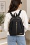 Women's Bag Black Backpack and Shoulder Bag - 3