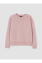 Lilac Crew Neck Girl's Sweatshirt