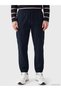 Navy Blue Gabardine Men's Cargo Pants - 2