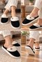 Women's Comfortable Lightweight Button Detailed High Eva Sole Plush House Slippers New Season - 3