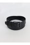حزام رجالي أسود عادي من LCW ACCESSORIES مع فرق من NEVAVM