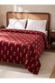 I Cute Teddy Bear Printed Double Blanket from Freezen Store