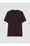 Plum Crew Neck Printed Interlock Men's T-Shirt - 2