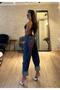 Trend Special Design Pink Angel Wings Mom Jean Denim Pants - 3