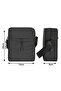 I Really Like the Multi-Shoulder Bag in Black Color - 4