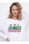 Los Angeles City Printed Long Sleeve T-Shirt - C535