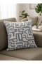 ''Kozy'' Textured Throw Pillow Cover