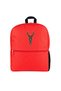 Milwaukee Bucks Logo Backpack Red Color