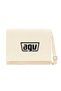 Agv Text Logo Cream Messenger Bag Cream Canvas Messenger Bag