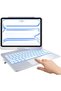 Touch Keyboard Case for iPad Pro 11 M5/M4, 360° Rotatable