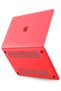 MacBook Pro 13 2021 MacBook Frosted Cover - Red