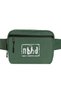 The Neigbourhood Nbhd Black Belt Bag Green Color