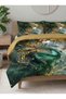 Emerald Diamond Pattern 3D Digital Printed Double Bed Sheet Adult Bedroom Cotton Duvet Cover Set - 4