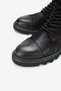 Men's Nubuck Eva Sole Lace-Up Boots – Black - 3