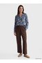 Esvab • Modern & Distinctive Kaçık Roba Collar Floral Blouse - 2