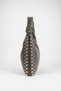 Women's Acacia Khaki Faux Leather Studded Knot Detailed Handle Medium Size Zipper Closure Hand and Shoulder Bag - 3