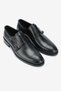 Men's Leather Double Buckle Classic Shoes – Black - 2