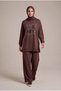 Leopard Stone Embroidered Soft Textured Flexible Premium Suit