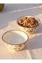 Rmz Gi̇yi̇m Farkiyla Leaf Embroidered 2-Piece Bowl Set
