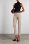 Belted Double Leg Fabric Trousers - 2