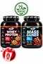 Whey Protein Cookies 2000 Gr / Mass Gainer Chocolate 2000 Gr / Gift Shaker