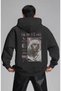 Billie Eilish Singer Front Printed Unisex Oversize Premium Hoodie - 3