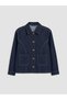 Lcw Modest Indigo Denim Straight Loose & Baggy Women's Jean Jacket with Nevavm Difference