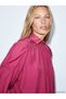 Esvab • Modern & Distinctive Stand Collar Gathered Blouse - 3