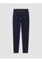 Nevavm with a Difference Lcw Jeans Black Denim Straight Super Skinny & Extra Narrow High Waist Extra Narrow Leg Women - 5