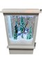 Street Lamp, White - with Snow Sprinkler, Lights, Music, 184 cm - 3
